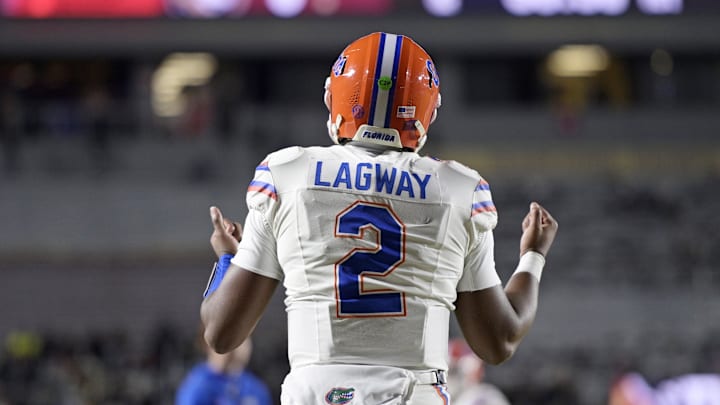 DJ Lagway is garnering significant hype going into his second season as the Florida Gators' quarterback. DJ Lagway is garnering significant hype going into his second season as the Florida Gators' quarterback.