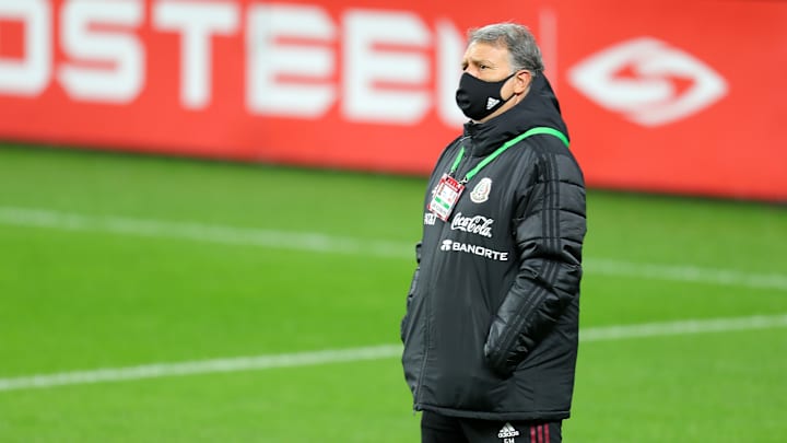 El entrenador Gerardo Martino.