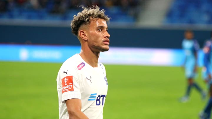 Bitello tem bons números com a camisa do Dínamo de Moscou. 