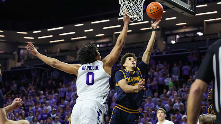 Kansas State Wildcats forward Elias Rapieque Kansas State Wildcats forward Elias Rapieque