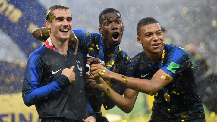 Les Bleus veulent se porter chance.