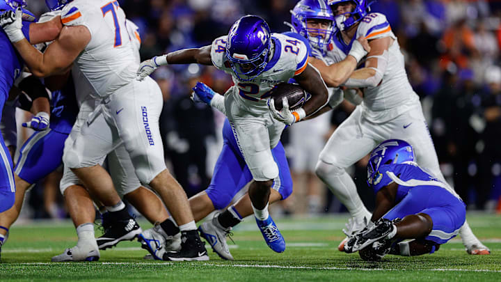 Boise State Broncos running back Dylan Riley.
