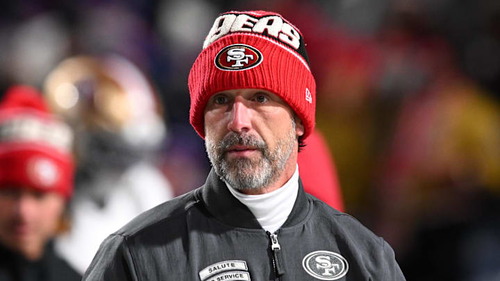 San Francisco 49ers head coach Kyle Shanahan