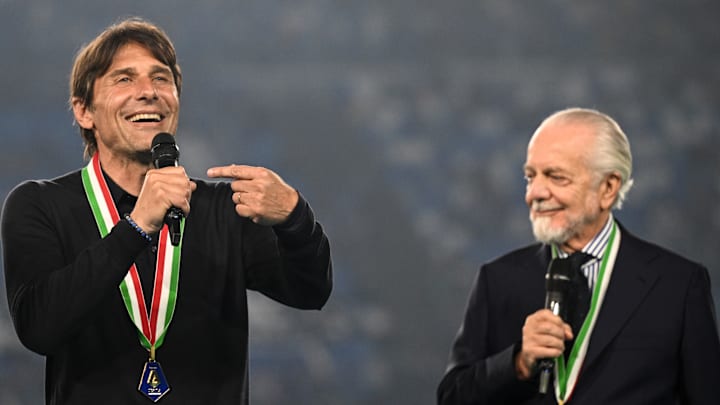 Antonio Conte e Aurelio De Laurentiis