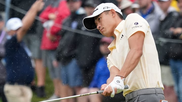 Collin Morikawa is in contention for a third major and second PGA Championship.