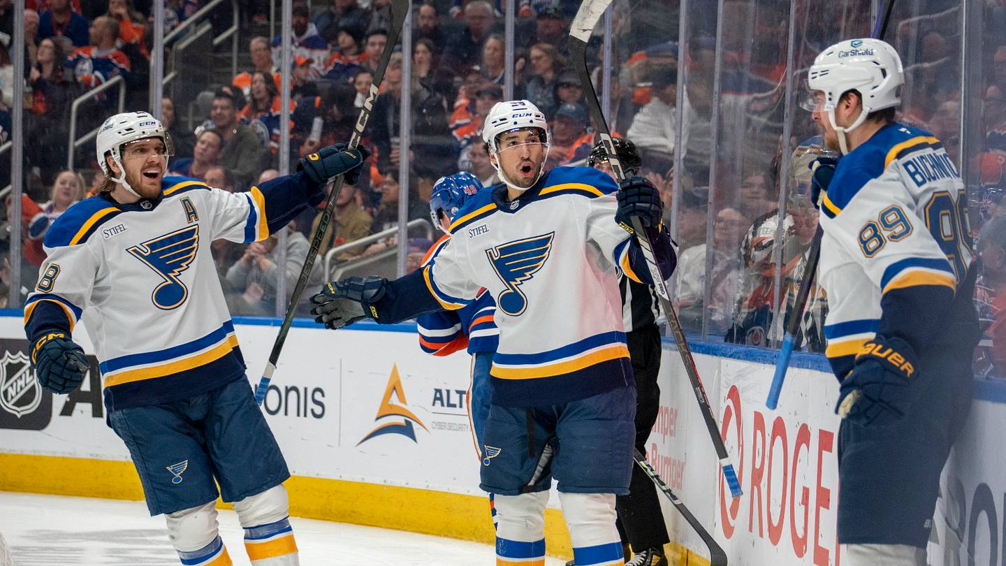 Blues release jersey schedule for 2025-26 season