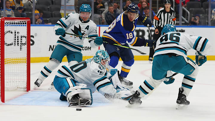San Jose Sharks v St Louis Blues