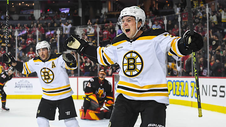 Boston Bruins v Calgary Flames