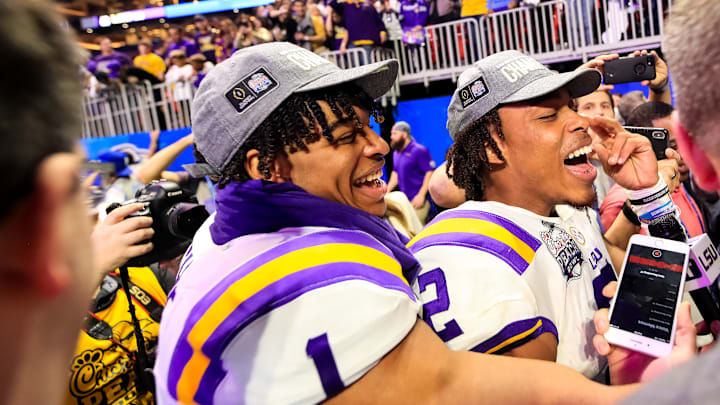 College Football Playoff Semifinal at the Chick-fil-A Peach Bowl - LSU v Oklahoma