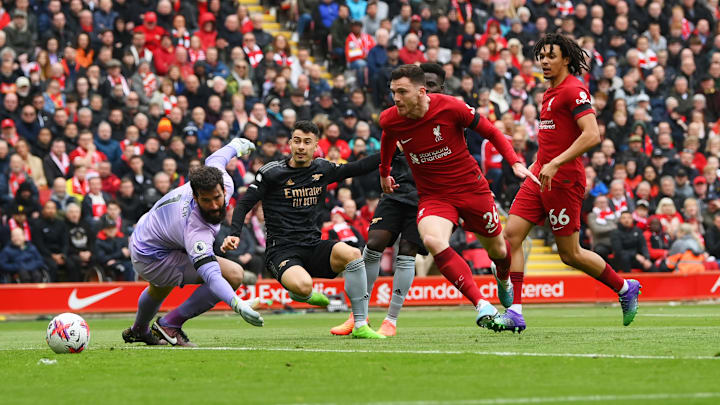 Arsenal visit Anfield looking for their first league win there in over a decade