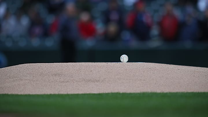 Cincinnati Reds pitcher's mound