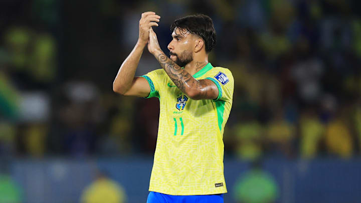 Paquetá marcou um dos gols do Brasil contra o Chile Paquetá marcou um dos gols do Brasil contra o Chile