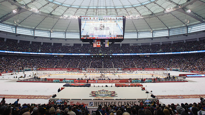 2014 Tim Hortons NHL Heritage Classic - Ottawa Senators v Vancouver Canucks 2014 Tim Hortons NHL Heritage Classic - Ottawa Senators v Vancouver Canucks