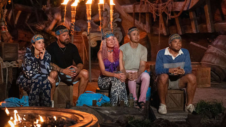 “Cinema” – Reality and hunger begin to take their toll as the castaways grapple with their limited resources to find food on the island. Generational differences come into sharp focus as some castaways find it challenging to keep up with the younger players’ current lingo. Then, a never-before-seen disadvantage appears in the game during this week’s immunity challenge, on SURVIVOR, Wednesday, Oct. 1 - Credit: CBS