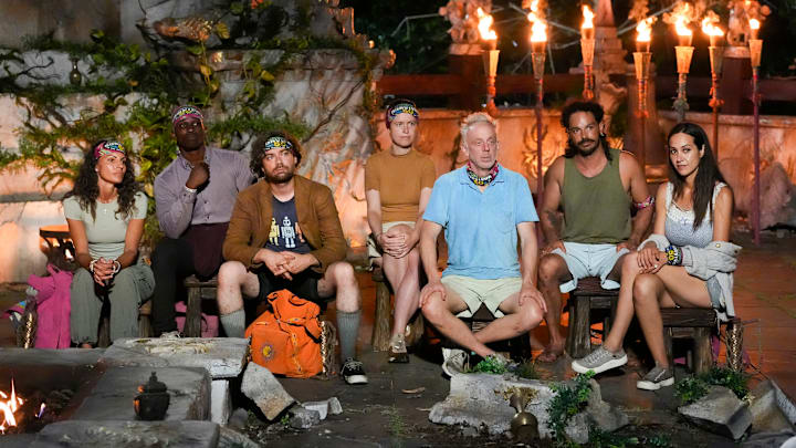 “Did You Vote for a Swap?” – A foreboding treemail message leaves castaways hungry for information regarding an imminent change. Knowledge is power as the boomerang idols begin to rear their heads within tribes. Then, past mistakes and baggage haunt players in their quest for redemption on SURVIVOR 50, Wednesday, March 11. Photo: Robert Voets/CBS ©2025 CBS Broadcasting, Inc. All Rights Reserved.