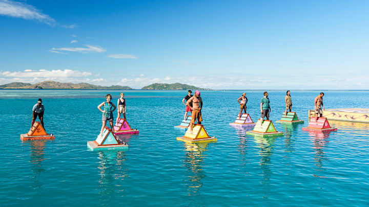 “Everyone Will Be Shooketh!” – Castaways find themselves on both a literal and figurative island after their return from what is regarded as one of the “craziest tribals of all time.” Castaways reflect on their letters from home and the family members that have impacted them. Then, a shocking incident takes place at this week’s immunity challenge, on SURVIVOR 50, Wednesday, May 6 (8:00-9:30 PM, ET/PT) Photo: Robert Voets/CBS ©2025 CBS Broadcasting, Inc. All Rights Reserved.
