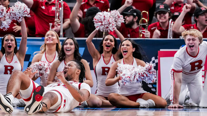 Rutgers Scarlet Knights center Lathan Sommerville 