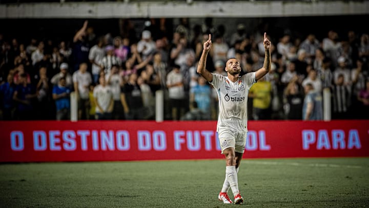 Guilherme foi um dos destaques do Santos no primeiro jogo de 2025 Guilherme foi um dos destaques do Santos no primeiro jogo de 2025