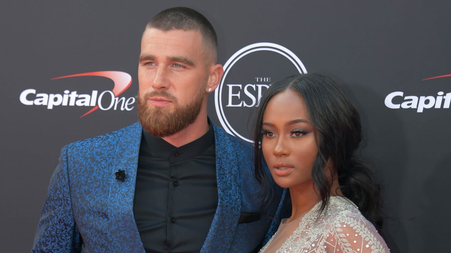 Travis Kelce's Ex-Girlfriend Kayla Nicole Radiates in Beaded Swimsuit on Beach