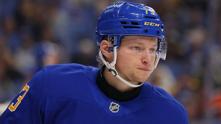 Buffalo Sabres defenseman Zach Metsa Buffalo Sabres defenseman Zach Metsa