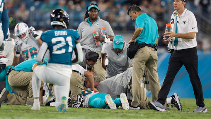 Miami Dolphins wide receiver Daewood Davis.