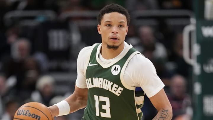 Milwaukee Bucks guard Ryan Rollins is a great prop target on Sunday.