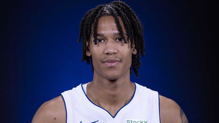 Sep 30, 2024; Detroit, MI, USA; Detroit Pistons forward Bobi Klintman (34) poses for his official 2024-25 season head shot. Mandatory Credit: David Reginek-Imagn Images Sep 30, 2024; Detroit, MI, USA; Detroit Pistons forward Bobi Klintman (34) poses for his official 2024-25 season head shot. Mandatory Credit: David Reginek-Imagn Images