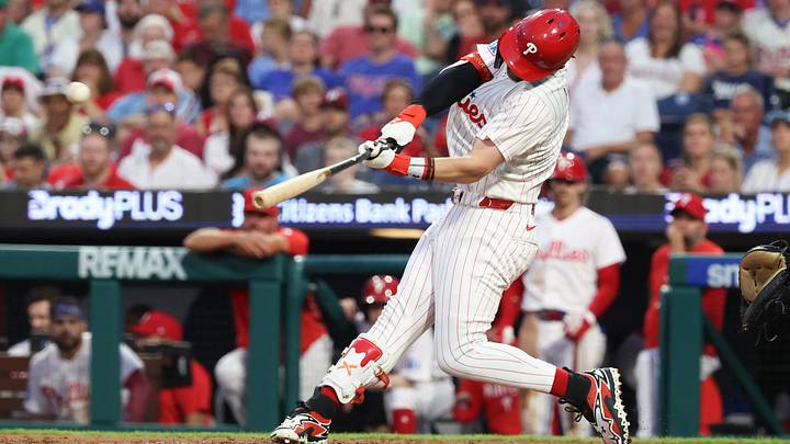Bryce Harper and the Phillies are home favorites against the Marlins. Bryce Harper and the Phillies are home favorites against the Marlins.