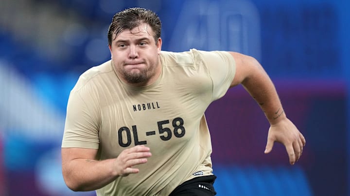 Oregon offensive lineman Jackson Powers-Johnson (OL58)