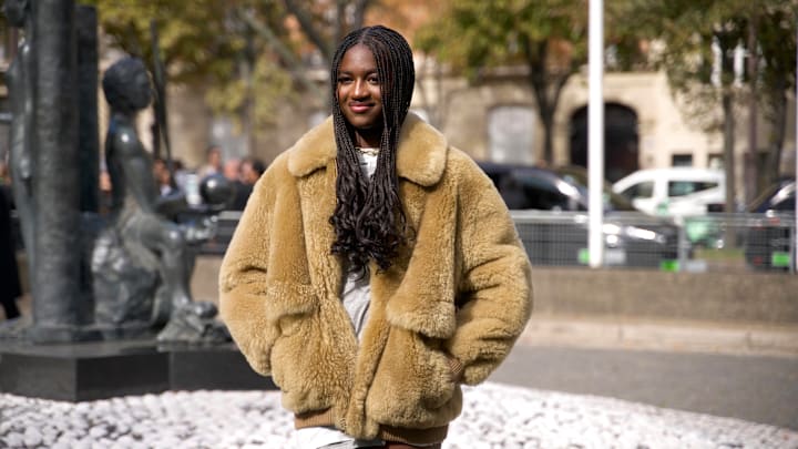 October 3, 2023, Paris, FR, FRA: Zaya Wade attends the Miu Miu Womenswear Spring Summer 2024