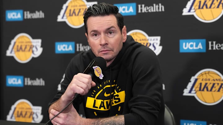 Los Angeles Lakers head coach JJ Redick