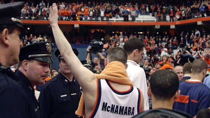 Take a walk down memory lane, looking at the 15 best moments of Gerry McNamara's playing career with the Syracuse Orange. Take a walk down memory lane, looking at the 15 best moments of Gerry McNamara's playing career with the Syracuse Orange.