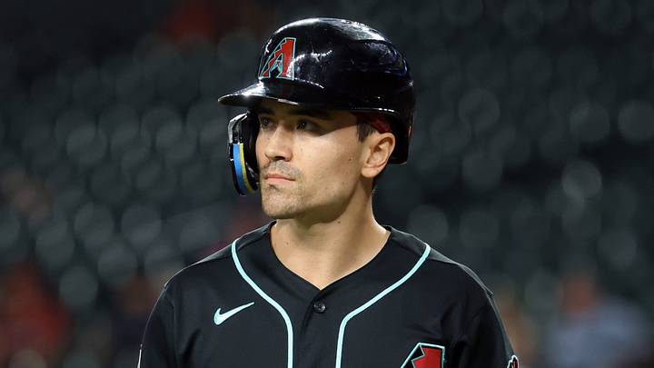 Aug 10, 2026; Phoenix, Arizona, USA; Arizona Diamondbacks outfielder Corbin Carroll against the Colorado Rockies at Chase Field. Mandatory Credit: Mark J. Rebilas-Imagn Images Aug 10, 2026; Phoenix, Arizona, USA; Arizona Diamondbacks outfielder Corbin Carroll against the Colorado Rockies at Chase Field. Mandatory Credit: Mark J. Rebilas-Imagn Images