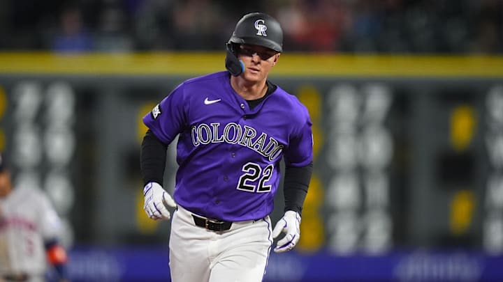Colorado Rockies center fielder Mickey Moniak Colorado Rockies center fielder Mickey Moniak