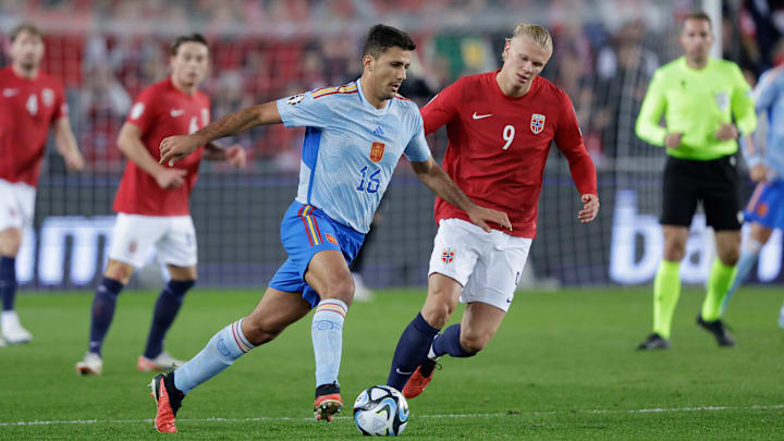Norway  v Spain -EURO Qualifier