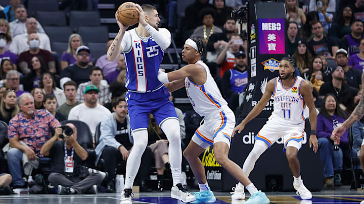 Oklahoma City Thunder v Sacramento Kings