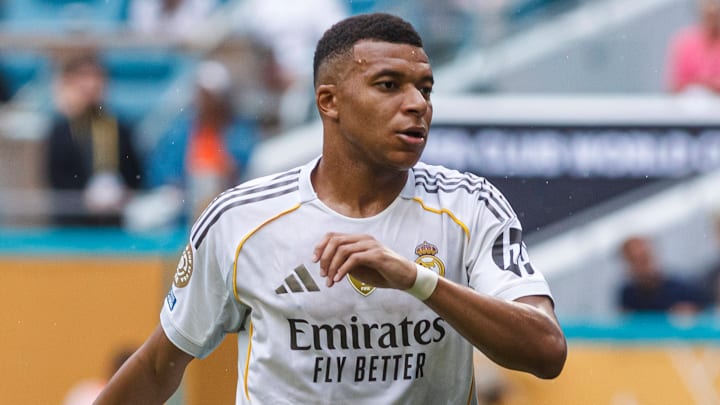 Kylian Mbappé made his first appearance of the tournament in the last 16.