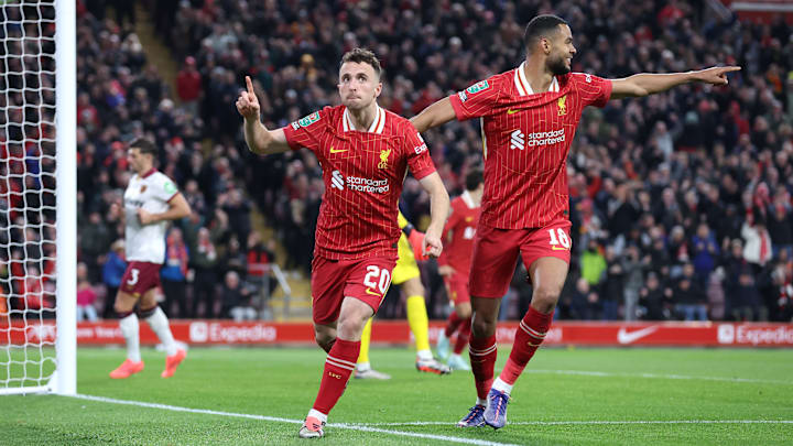 Liverpool v West Ham United - Carabao Cup Third Round