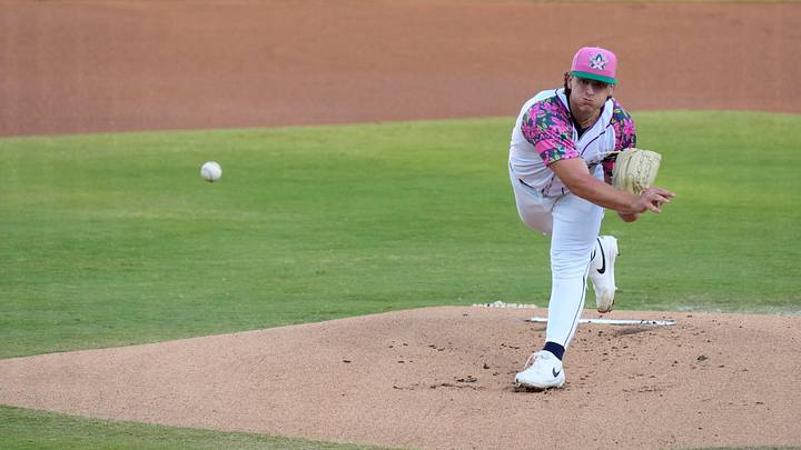 Ethan Bagwell went six no-hit innings in his first start for Augusta in 2026 Ethan Bagwell went six no-hit innings in his first start for Augusta in 2026