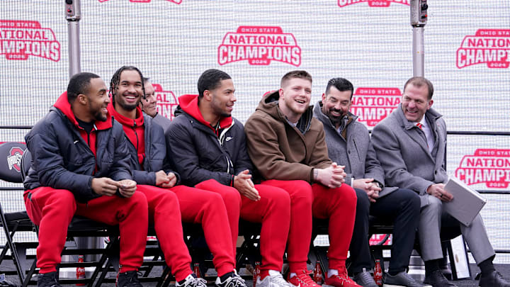 Ohio State Buckeyes Celebrate NCAA Football Championship