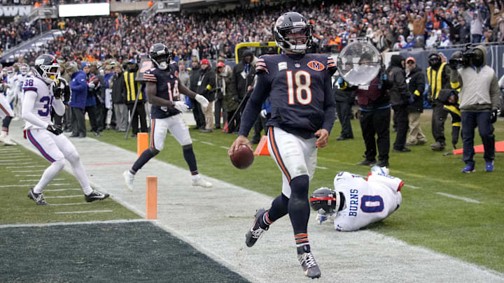 Chicago Bears quarterback Caleb Williams.