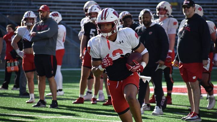Wisconsin WR Chris Brooks Jr. Wisconsin WR Chris Brooks Jr.