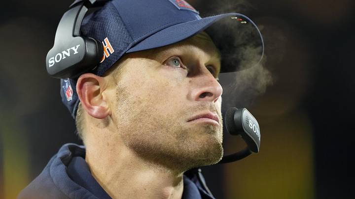 Chicago Bears head coach Ben Johnson