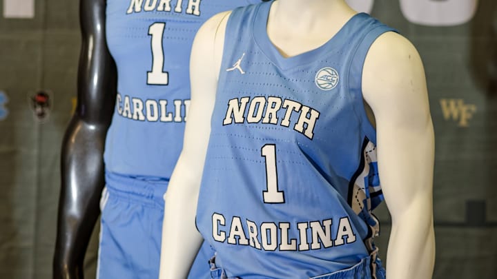 North Carolina basketball jerseys at ACC Tipoff North Carolina basketball jerseys at ACC Tipoff