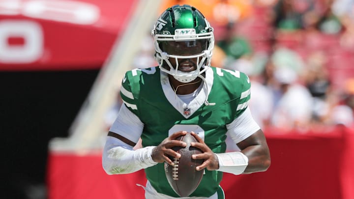 NY Jets quarterback Tyrod Taylor