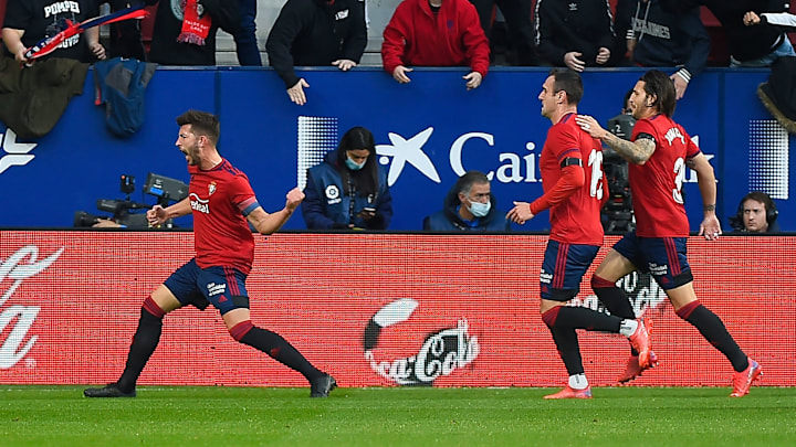 Osasuna grabbed a late equaliser