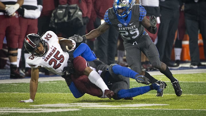 Former South Carolina football running back Rashad Amos