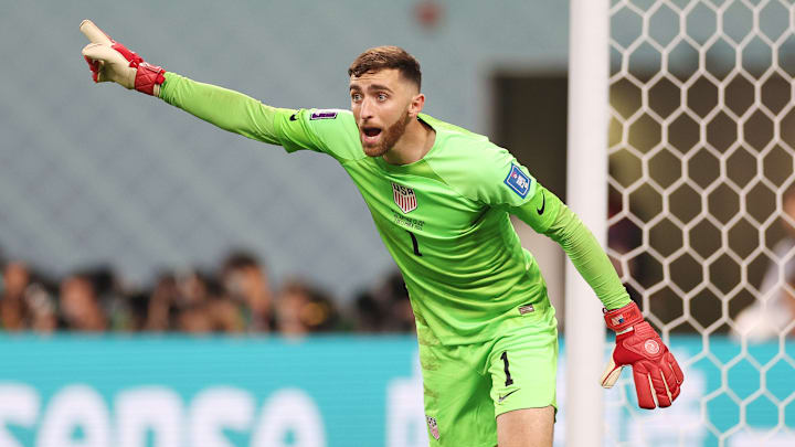 Matt Turner a tout tenté pour laisser les siens dans le match. Matt Turner a tout tenté pour laisser les siens dans le match.