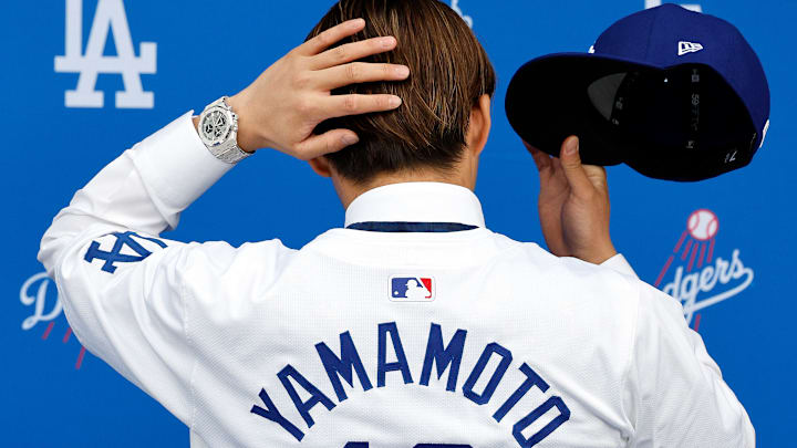 Los Angeles Dodgers Introduce Yoshinobu Yamamoto