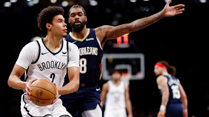 New Orleans Pelicans v Brooklyn Nets